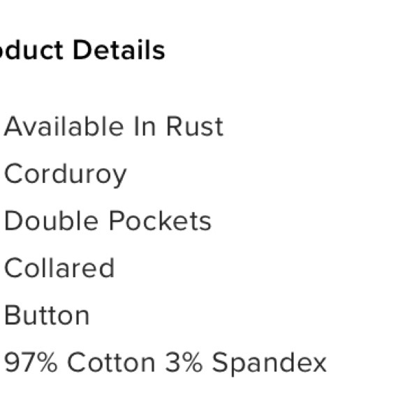 Red Corduroy Cropped Jacket - Picture 12 of 12